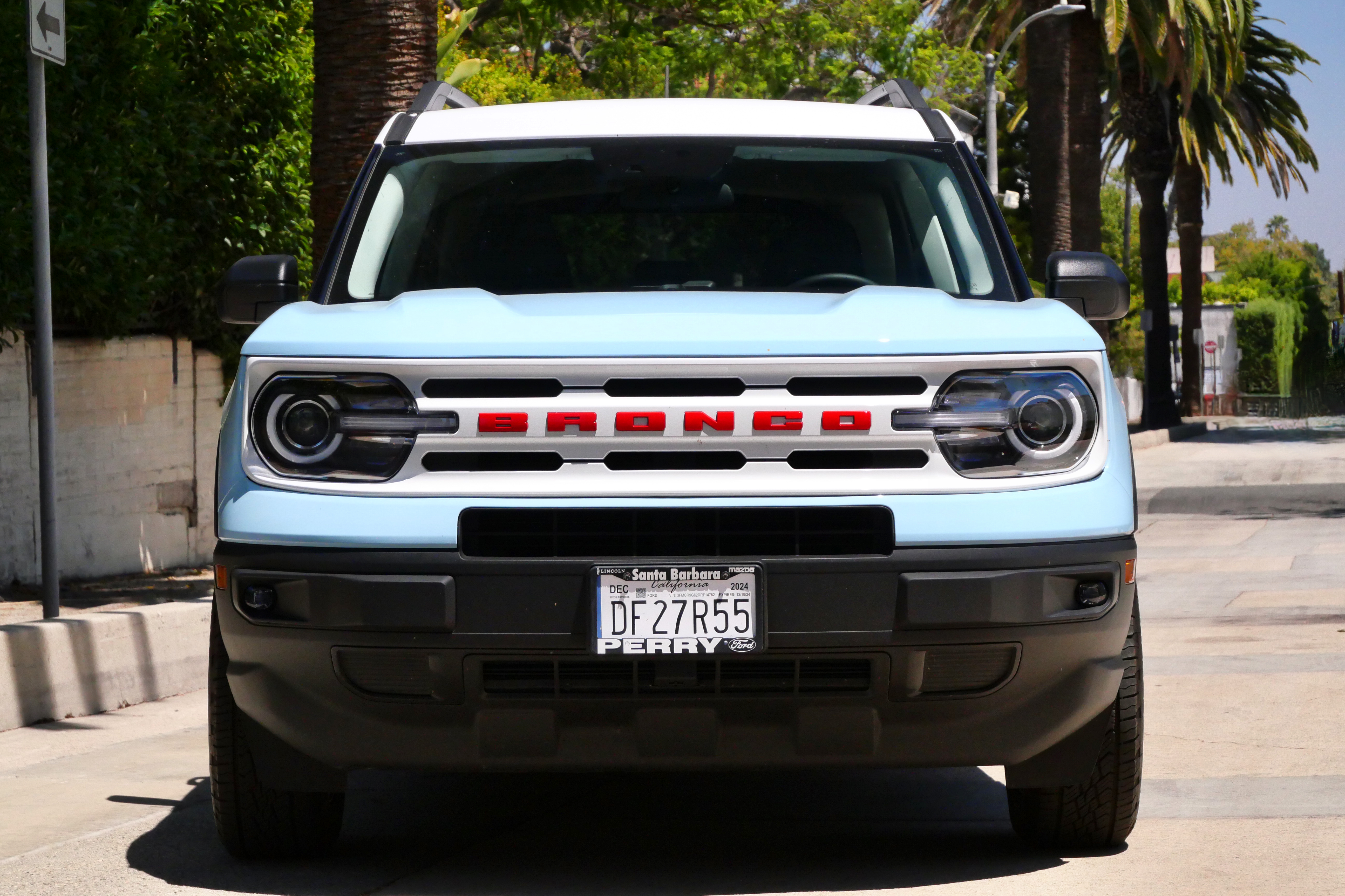  Ford Bronco Sport - Baby Blue on Black