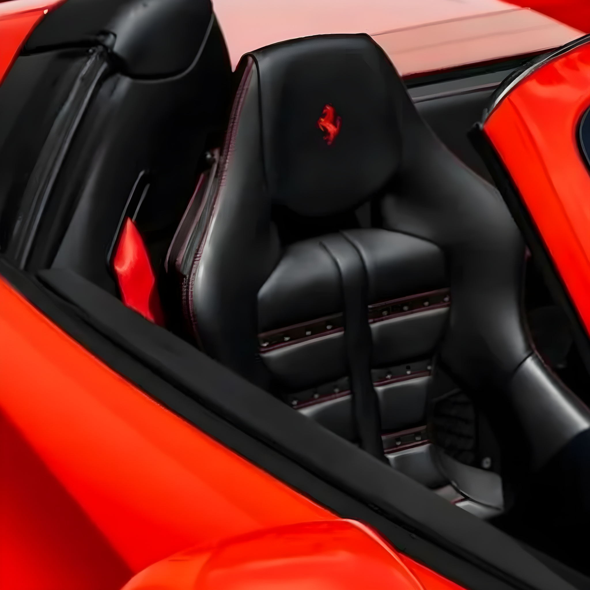 Ferrari F8 Spider - Rosso Corsa on Nero (Red on Black)