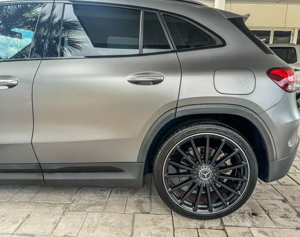 Mercedes Benz GLA 45 AMG - Designo Selenite Grey Magno (Matte Grey) on Black & Red