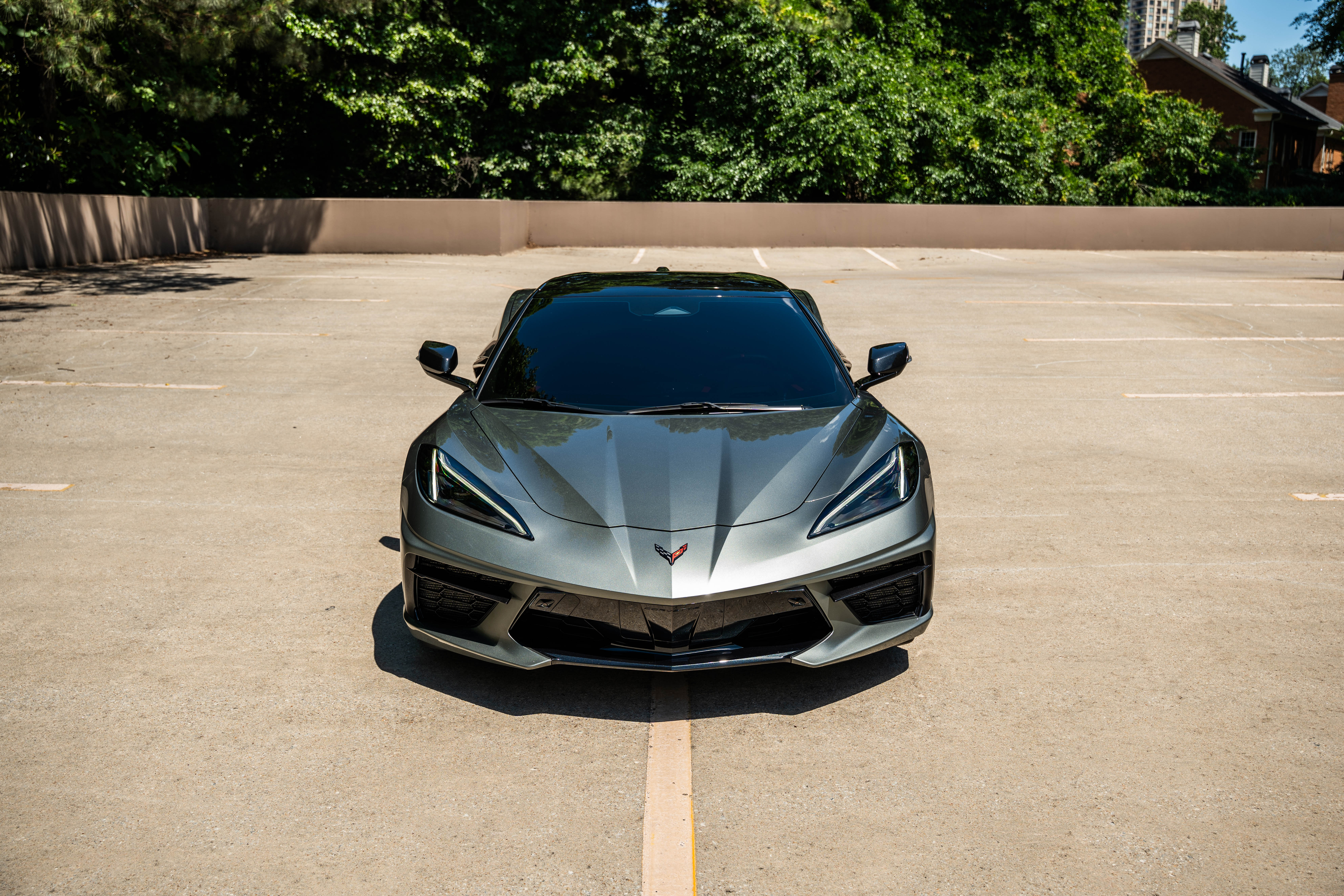 Chevrolet Corvette C8 Stingray 2LT Coupe - Hypersonic Gray Metallic on Adrenaline Red & Jet Black