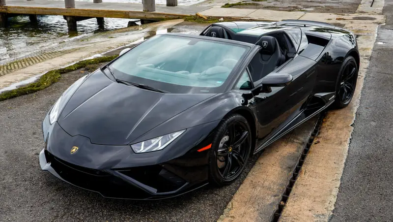 Lamborghini Huracan EVO Spyder – Black on Black