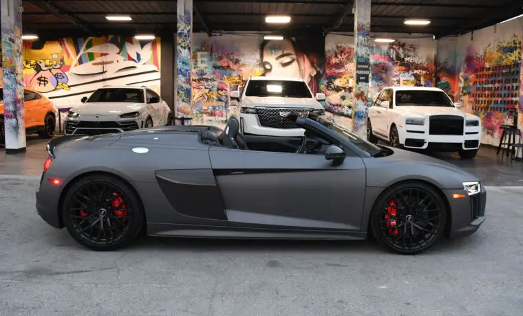 Audi R8 – Matte Black on Black