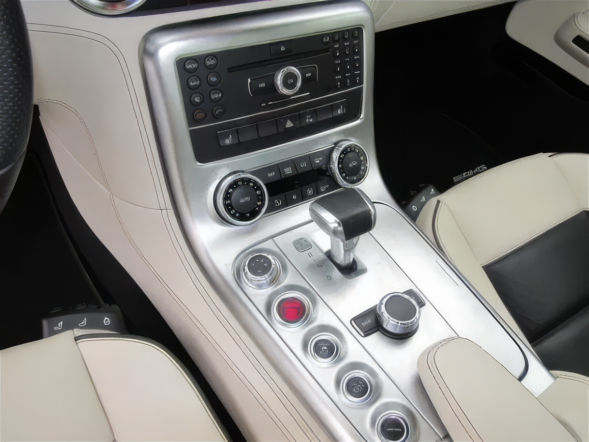 Mercedes-Benz SLS AMG - Obsidian Black Metallic on Porcelain & Black