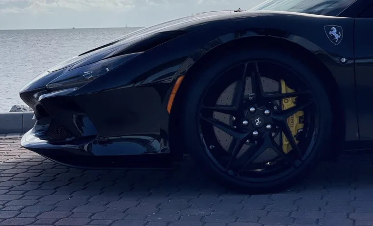 Ferrari F8 Tributo — Black on Camel
