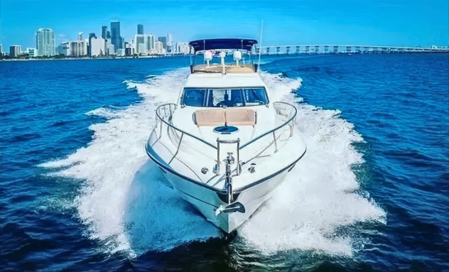65' Sunseeker Flybridge - $4,100
