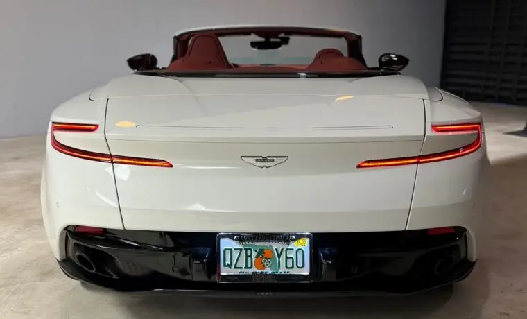 Aston Martin DB11 – White on Red