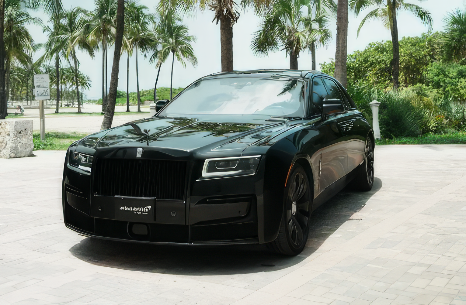 Rolls-Royce Ghost Series II – Diamond Black on Mandarin
