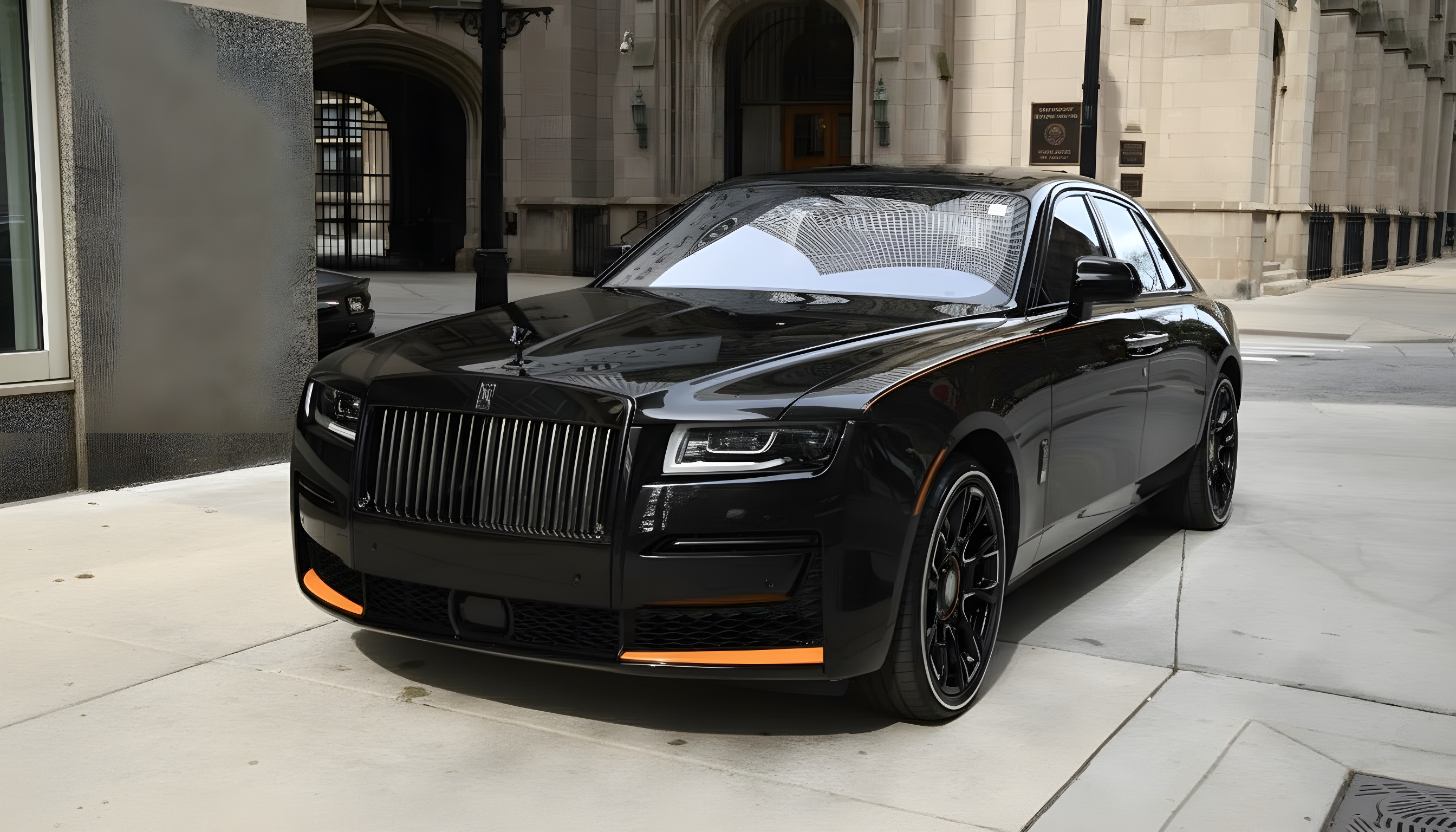 Rolls-Royce Ghost - Black Diamond Metallic on Black
