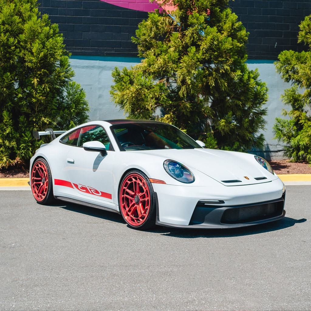 2022 Porsche 911 GT3 — White / Carrara White Metallic on Blac