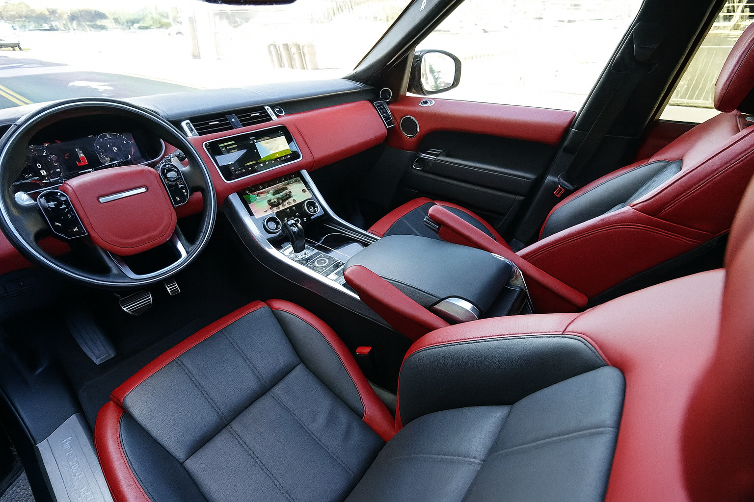 Range Rover Sport Autobiography Dynamic - Santorini Black Metallic on Ebony & Pimento