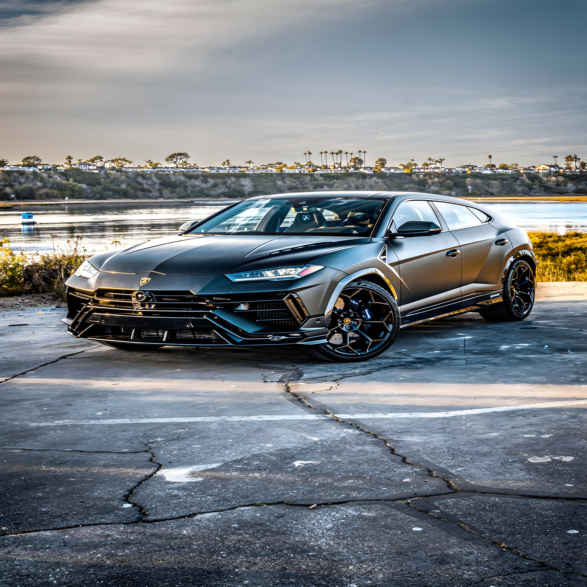 Lamborghini Urus Performante - Nero Noctis Matte (Matte Black) 