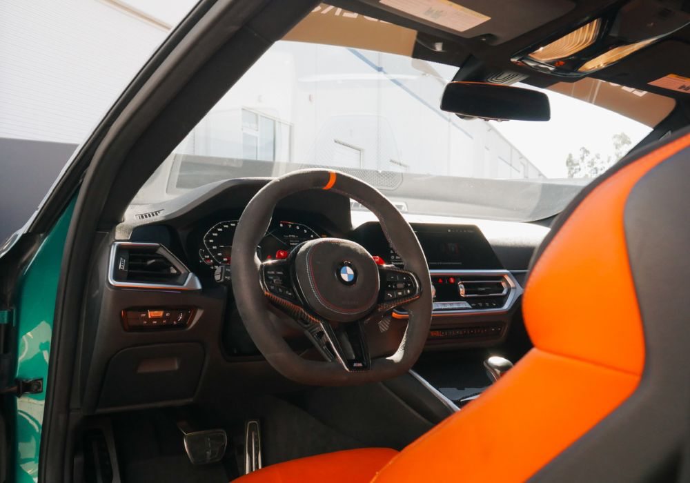 BMW M4 Competition - Isle of Man Green Metallic on Kyalami Orange & Black