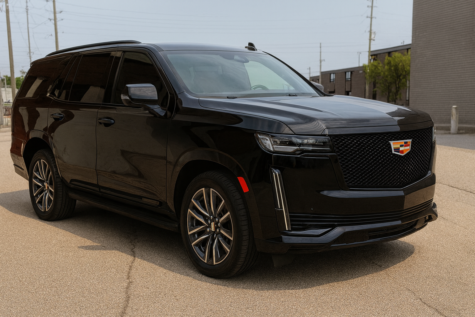 Cadillac Escalade – Black on Black