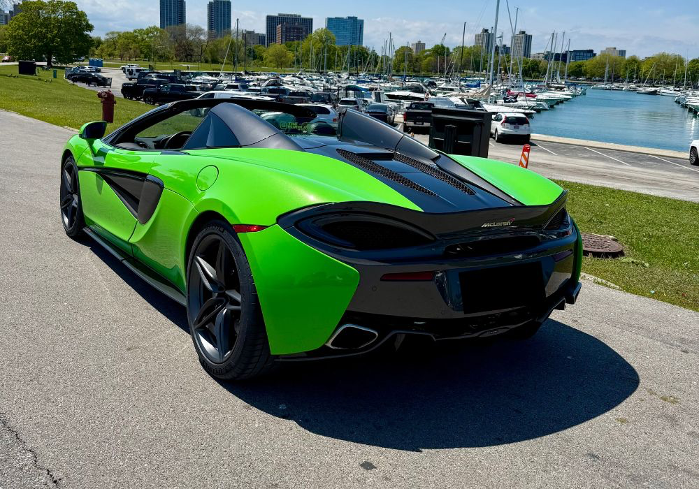 McLaren 570S Spider - Napier Green