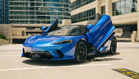 McLaren GT – Blue on Black