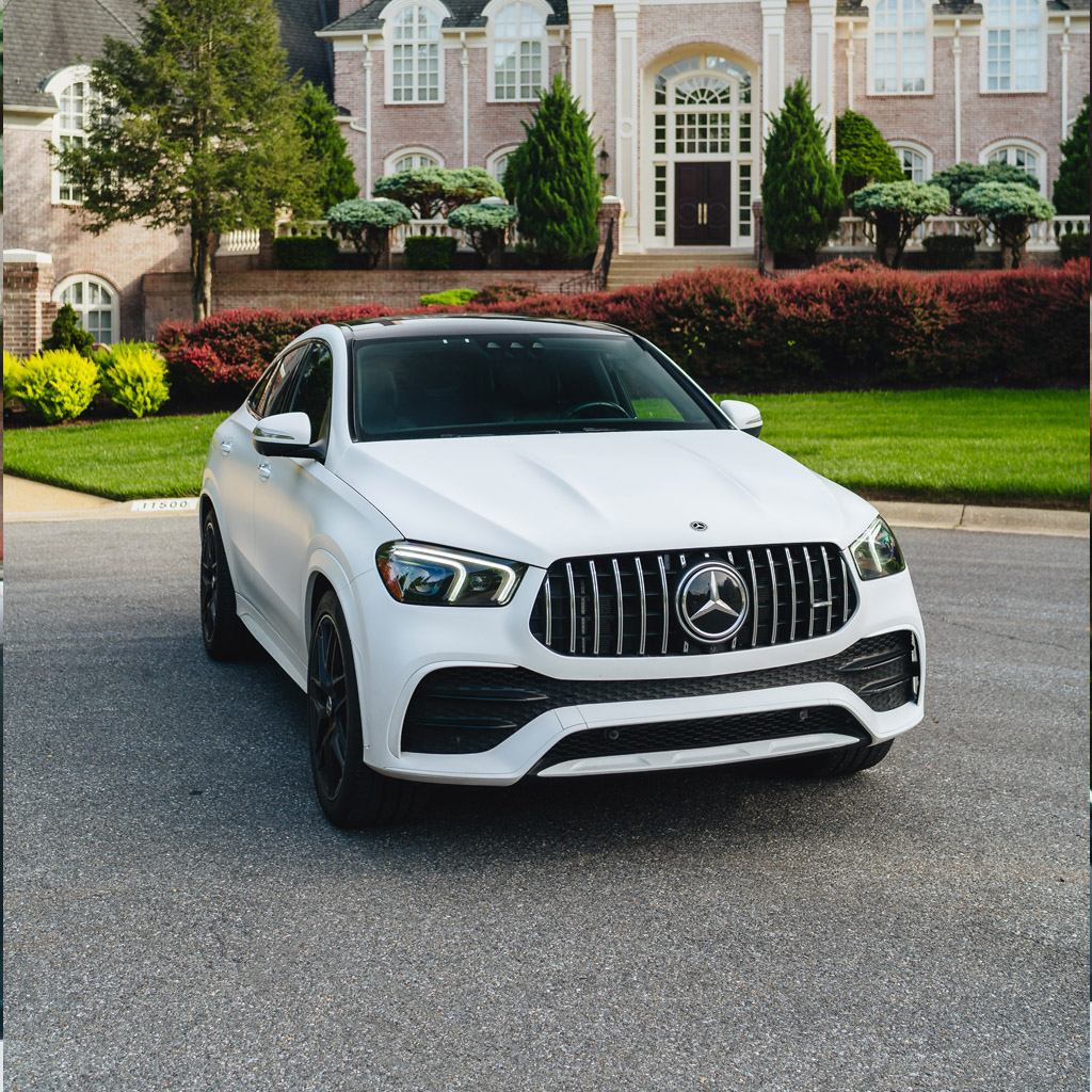 Mercedes-AMG GLE 53 - Polar White on Black