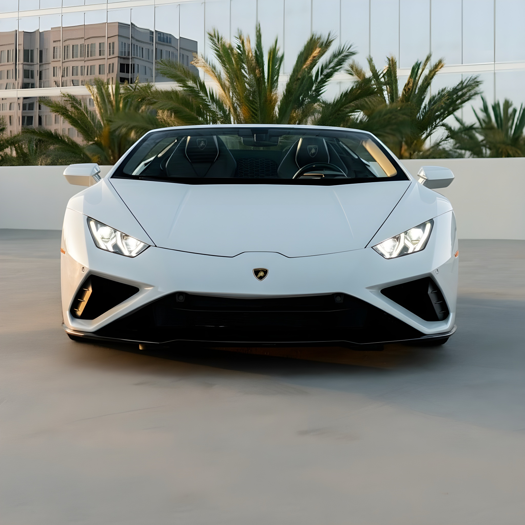 Lamborghini Huracán Evo Spyder - Bianco Icarus (Pearl White)