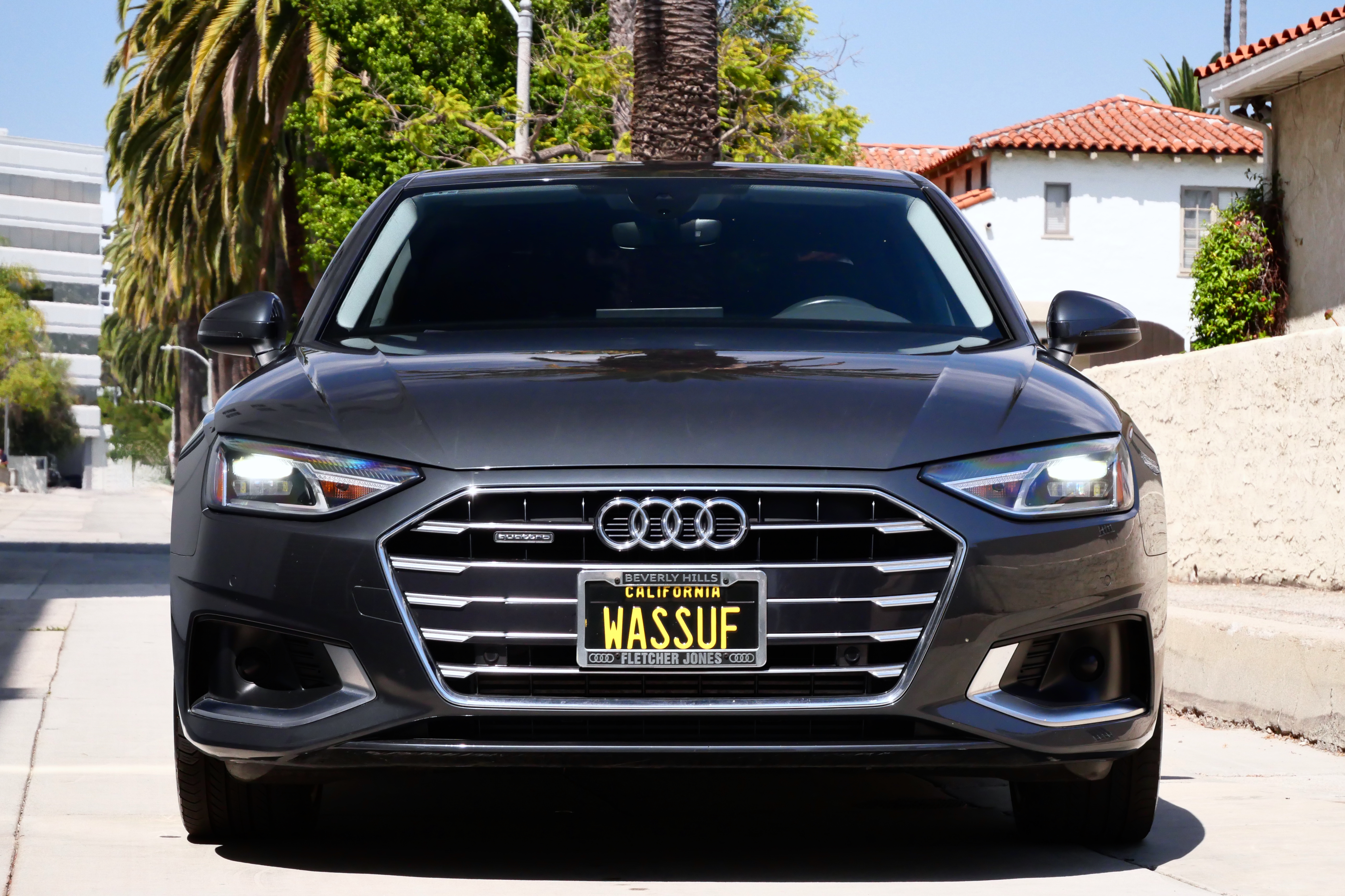  Audi A4 Quattro - Grey on Black
