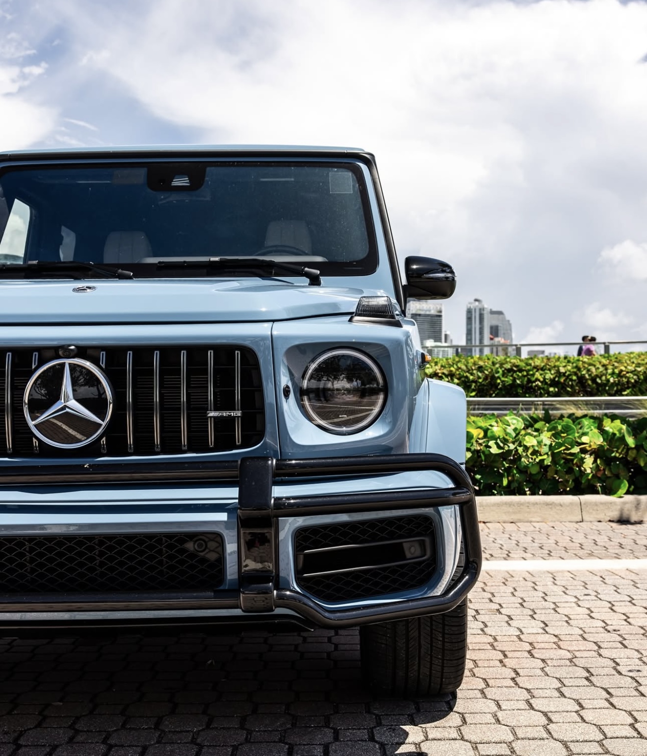 Mercedes-Benz G63 AMG - China Blue on White