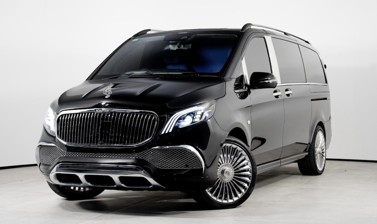 Chauffeur Service - Black Maybach Metris 