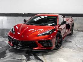 Chevrolet Corvette C8 Stingray – Red on Black