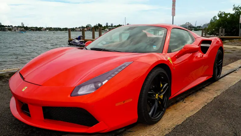 Ferrari 488 – Red on Peanut Butter