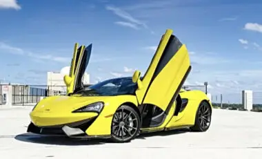 McLaren 570S – Yellow on Black