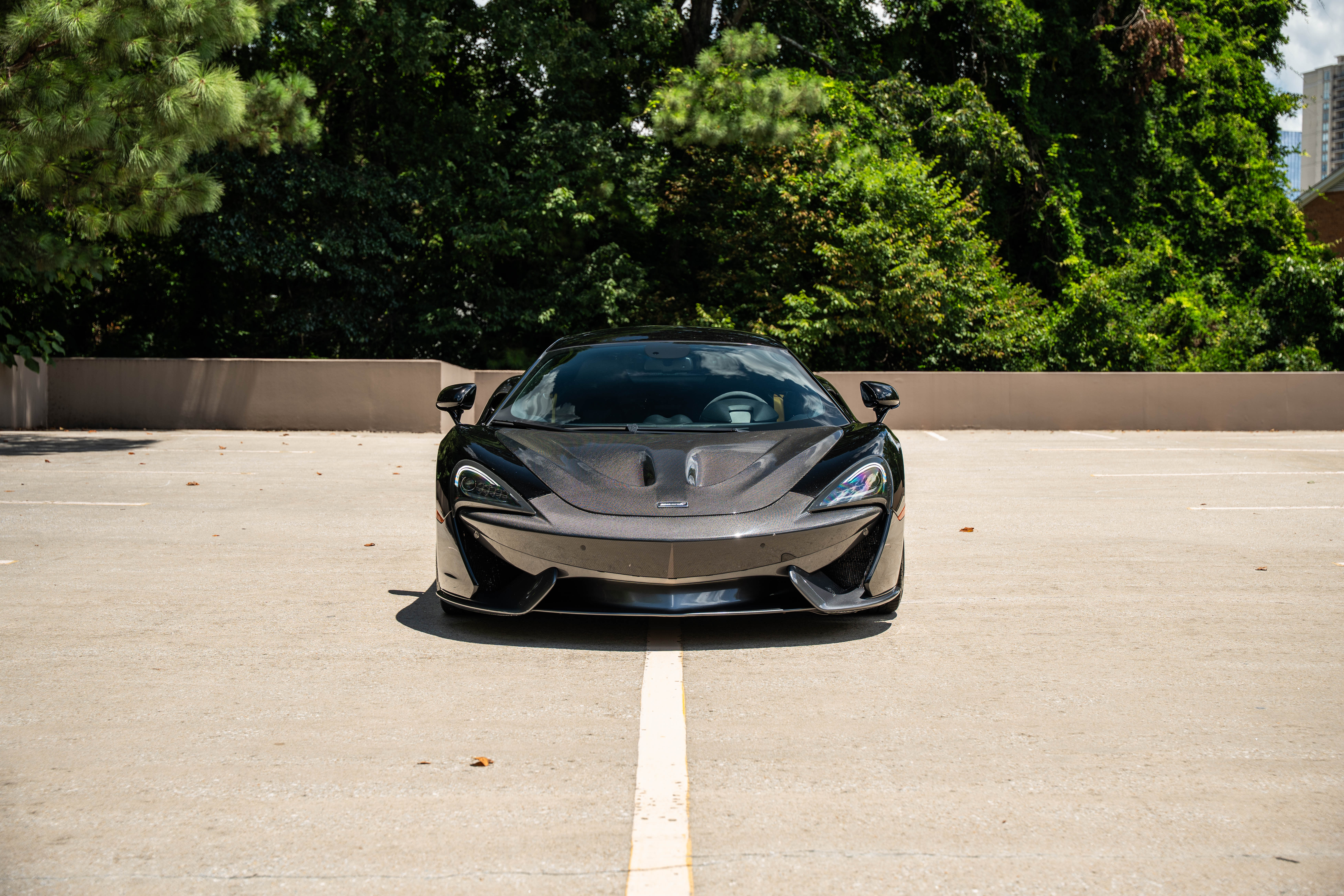 McLaren 570S  - Carbon Black on Jet Black 