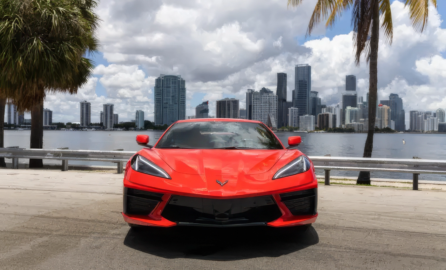 Chevrolet Corvette C8 – Torch Red on Tan