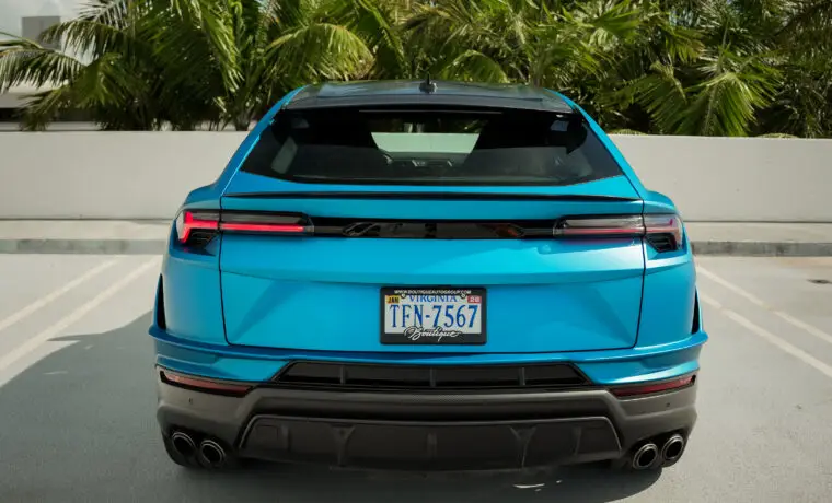 Lamborghini Urus Performante – Blue on Blue & Black