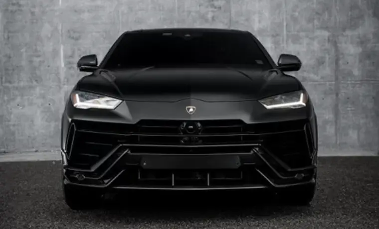 Lamborghini Urus Performante – Black on Black & Red