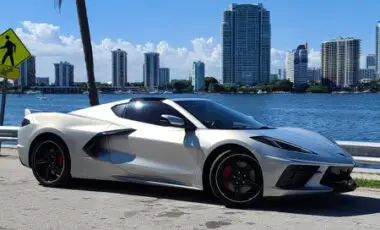 Chevrolet Corvette C8 – Gray on Black