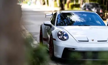 Porsche 911 - GT3 White on Black