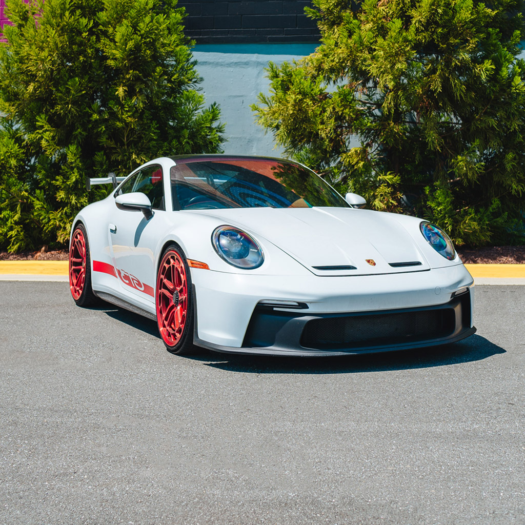 2022 Porsche 911 GT3 — White / Carrara White Metallic on Blac