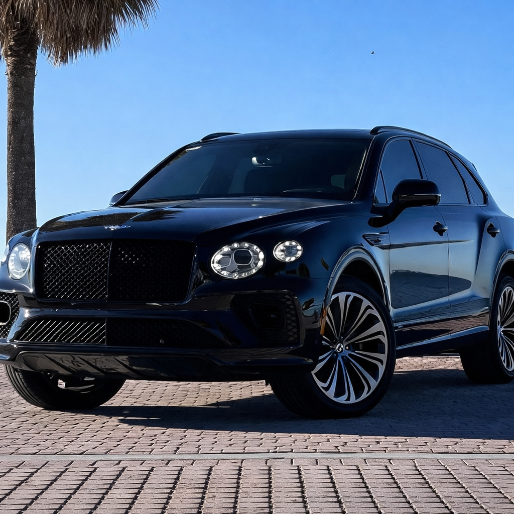 Bentley Bentayga – Onyx Black on Hotspur