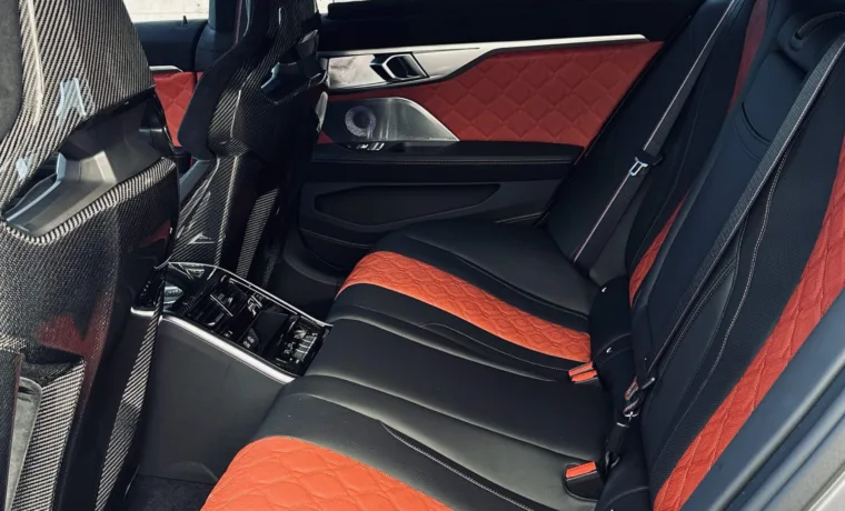 BMW M8 – Gray on Red