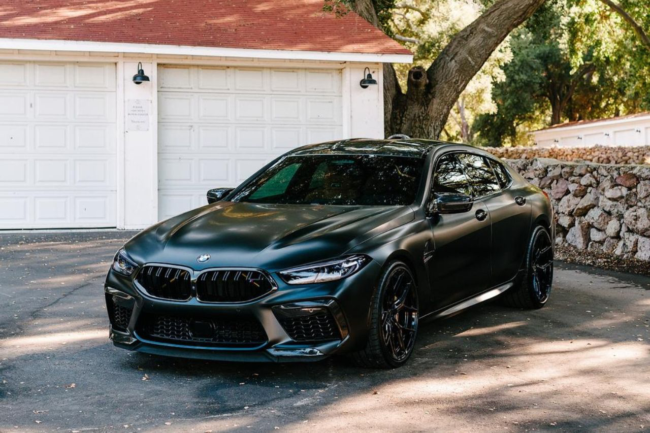 BMW M8 Competition Gran Coupe - Frozen Black Metallic w/ Matte Finish
