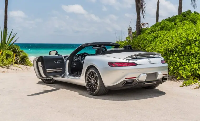 Mercedes-Benz AMG GTS – Silver on Black
