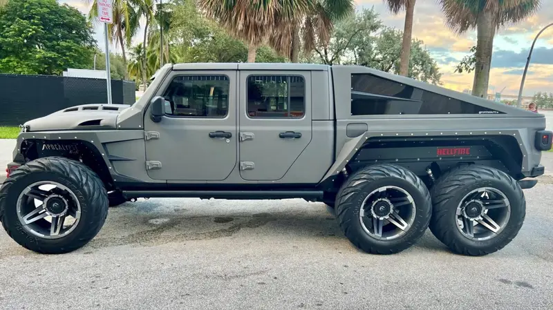 Jeep Gladiator Apocalypse 6×6 - Grey
