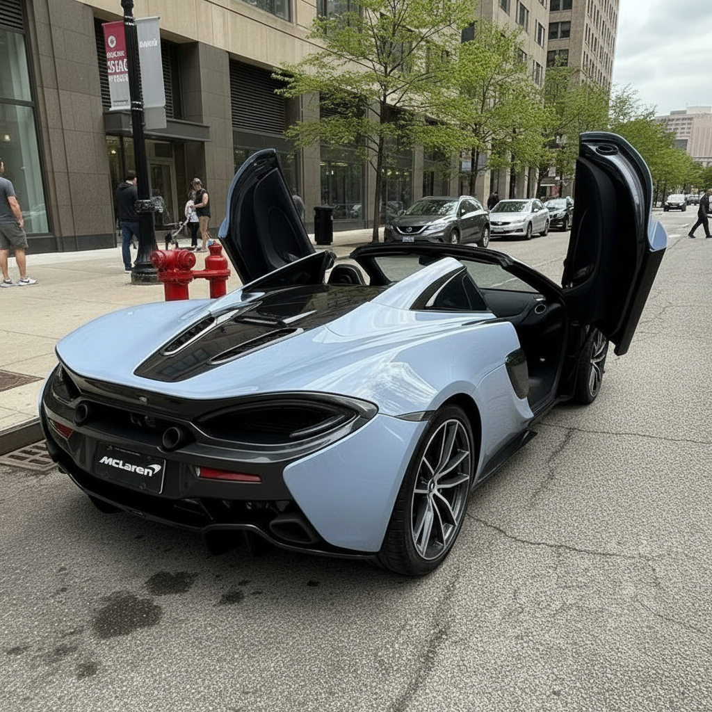 McLaren 570S - Blade Silver 