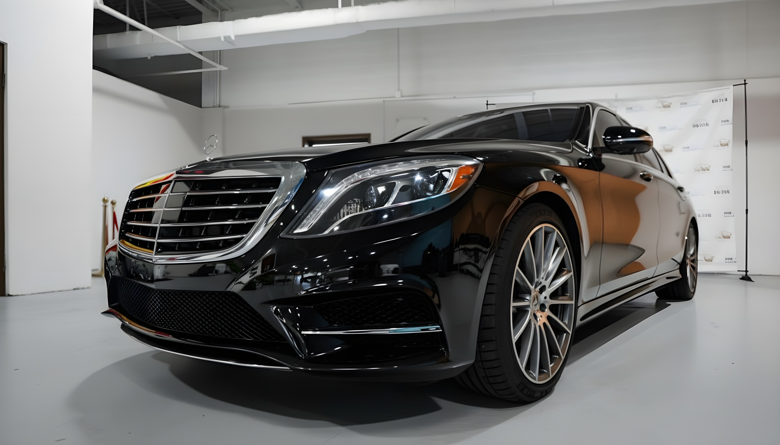 Mercedes-Benz S550 - Obsidian Black Metallic
