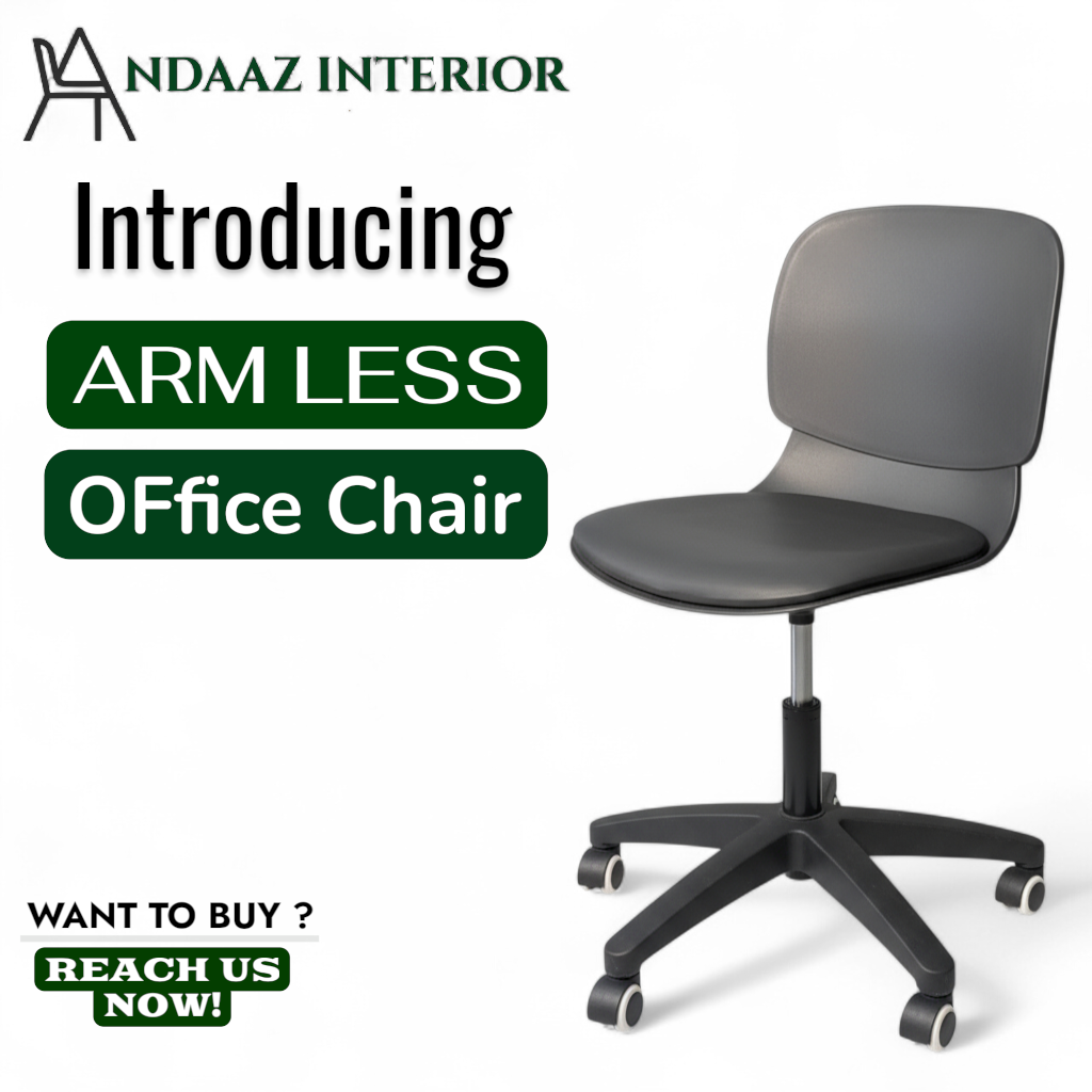 Modern Black Office Chair