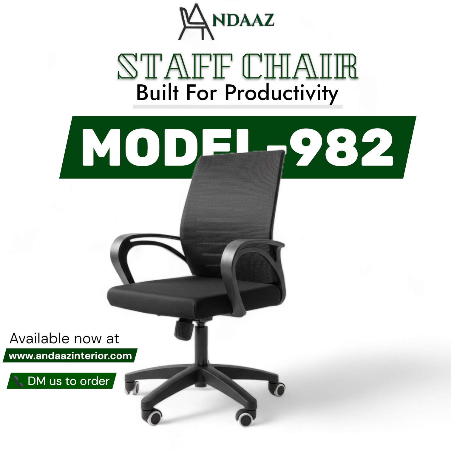 Ergonomic Staff Chair