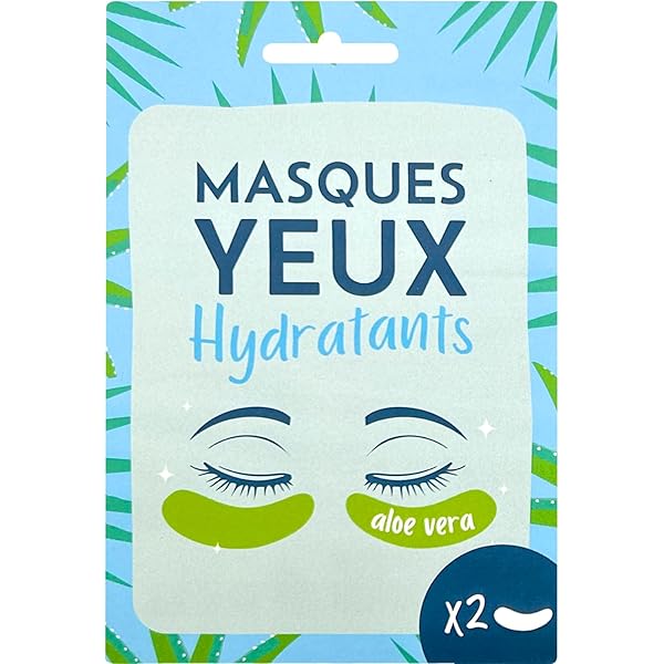 Masques yeux hydratants