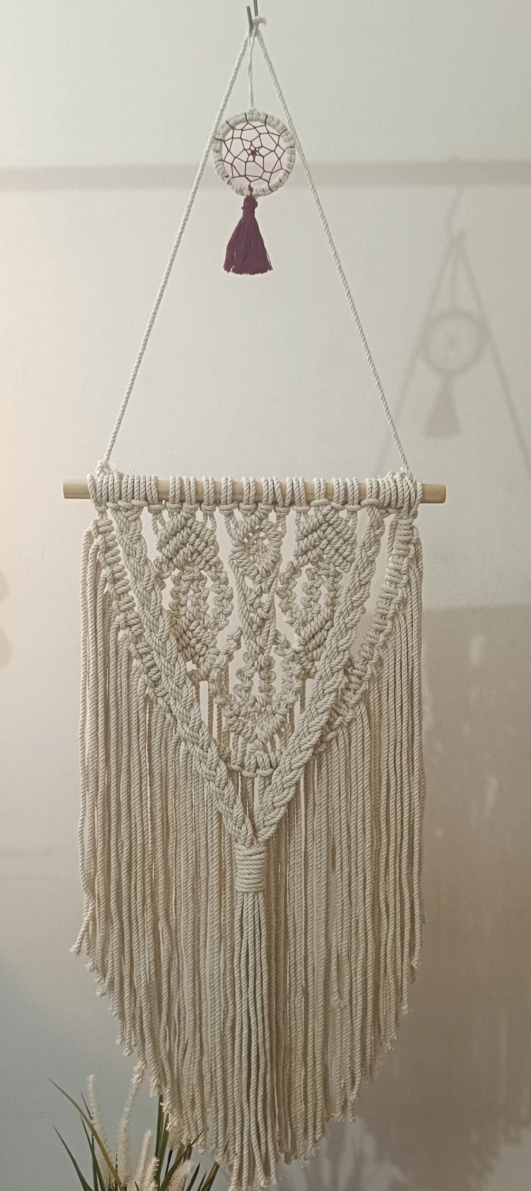 The Harmony Charm with Dreamcatcher Macrame Wall Hanging