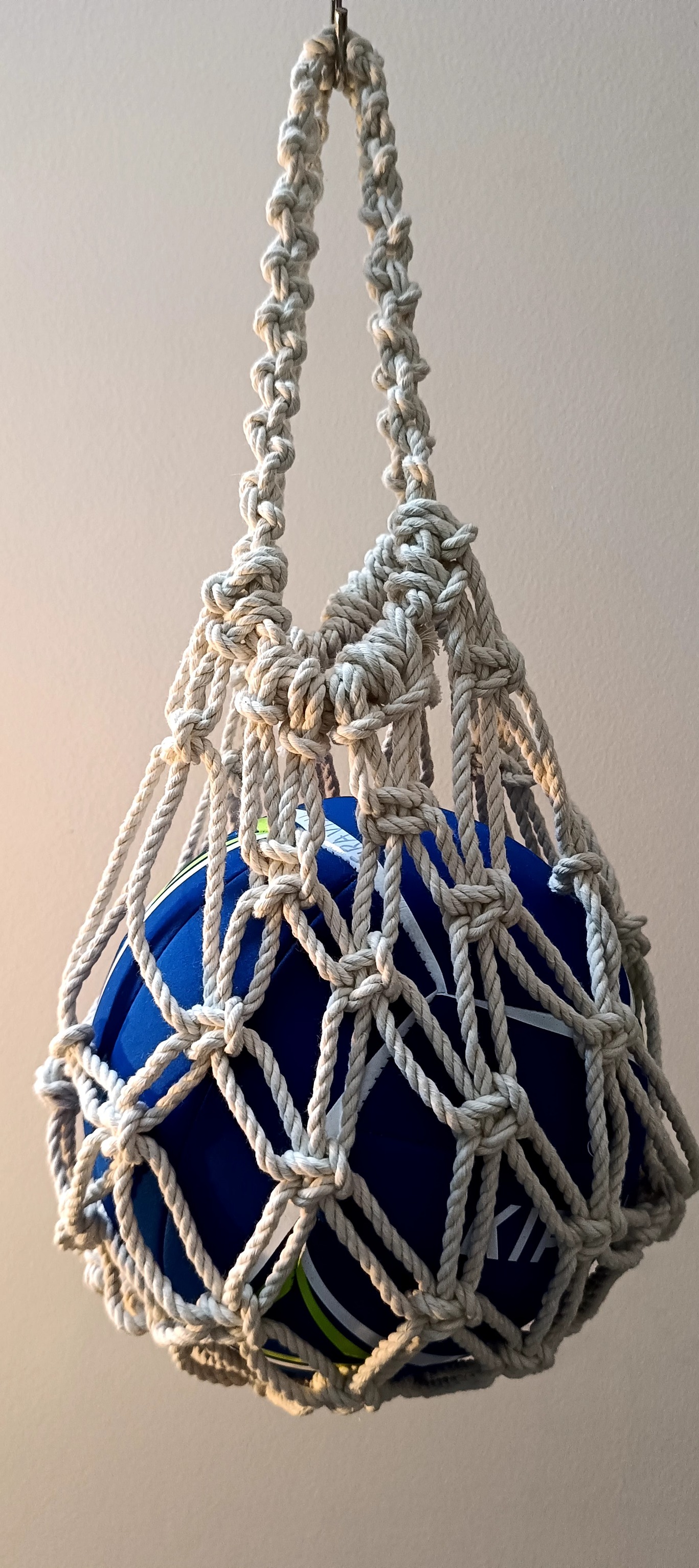Handmade Macramé Net Bag for Ball