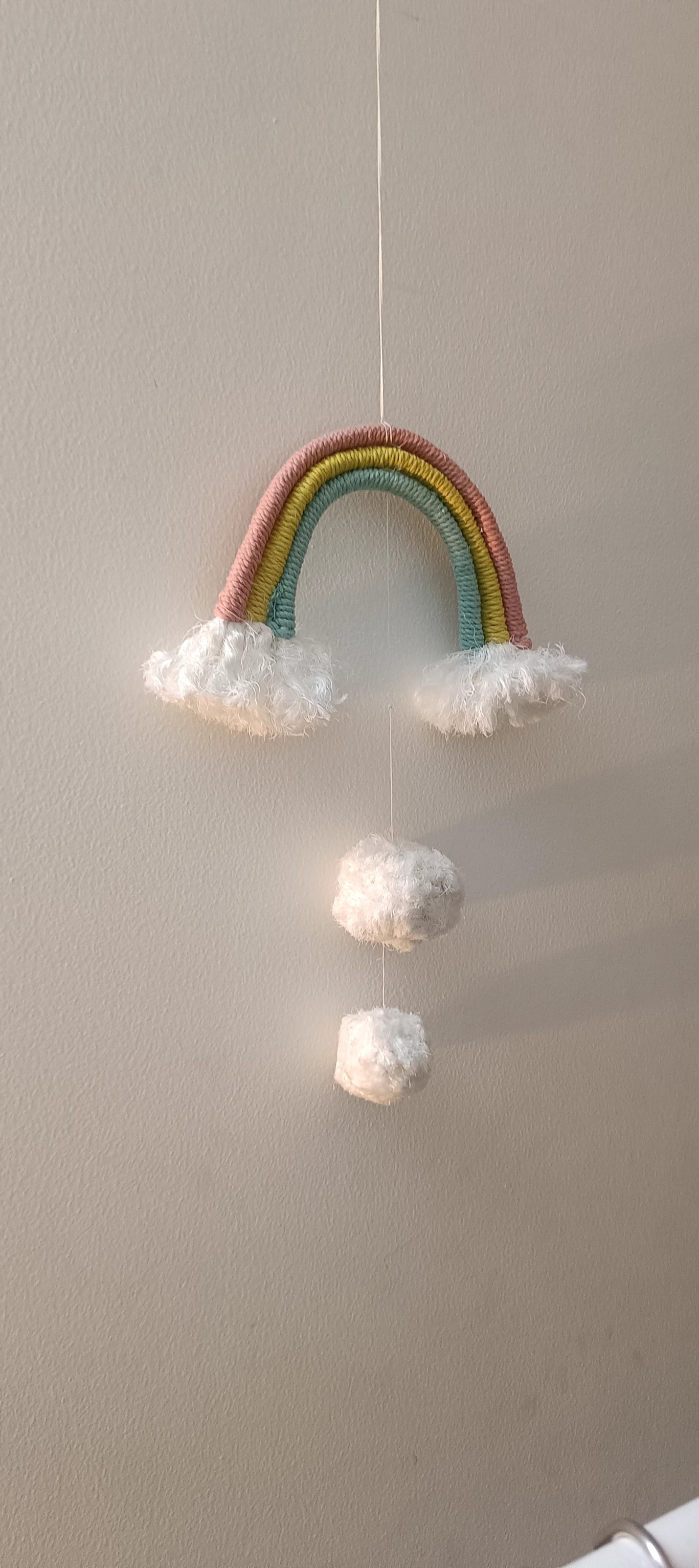 Handmade Mini Rainbow Wall Hanging