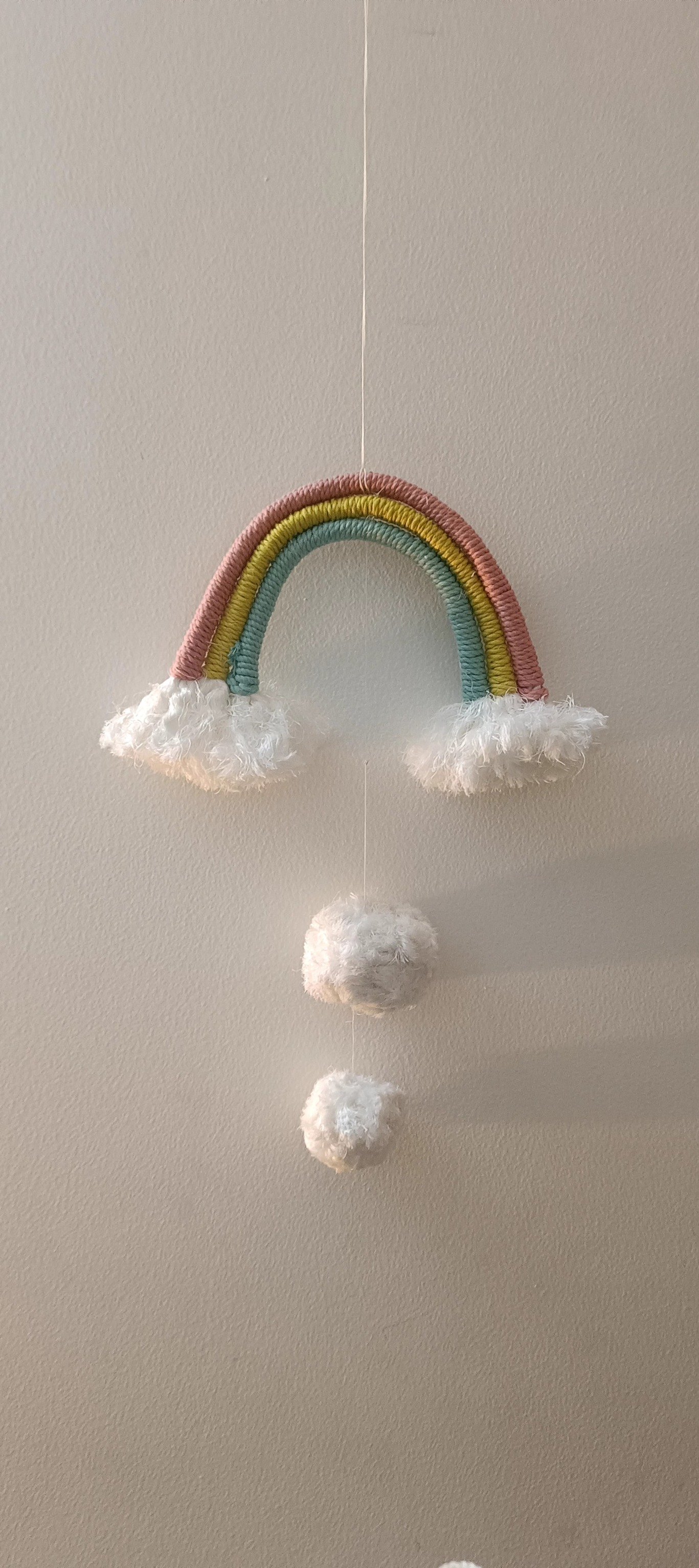 Handmade Mini Rainbow Wall Hanging