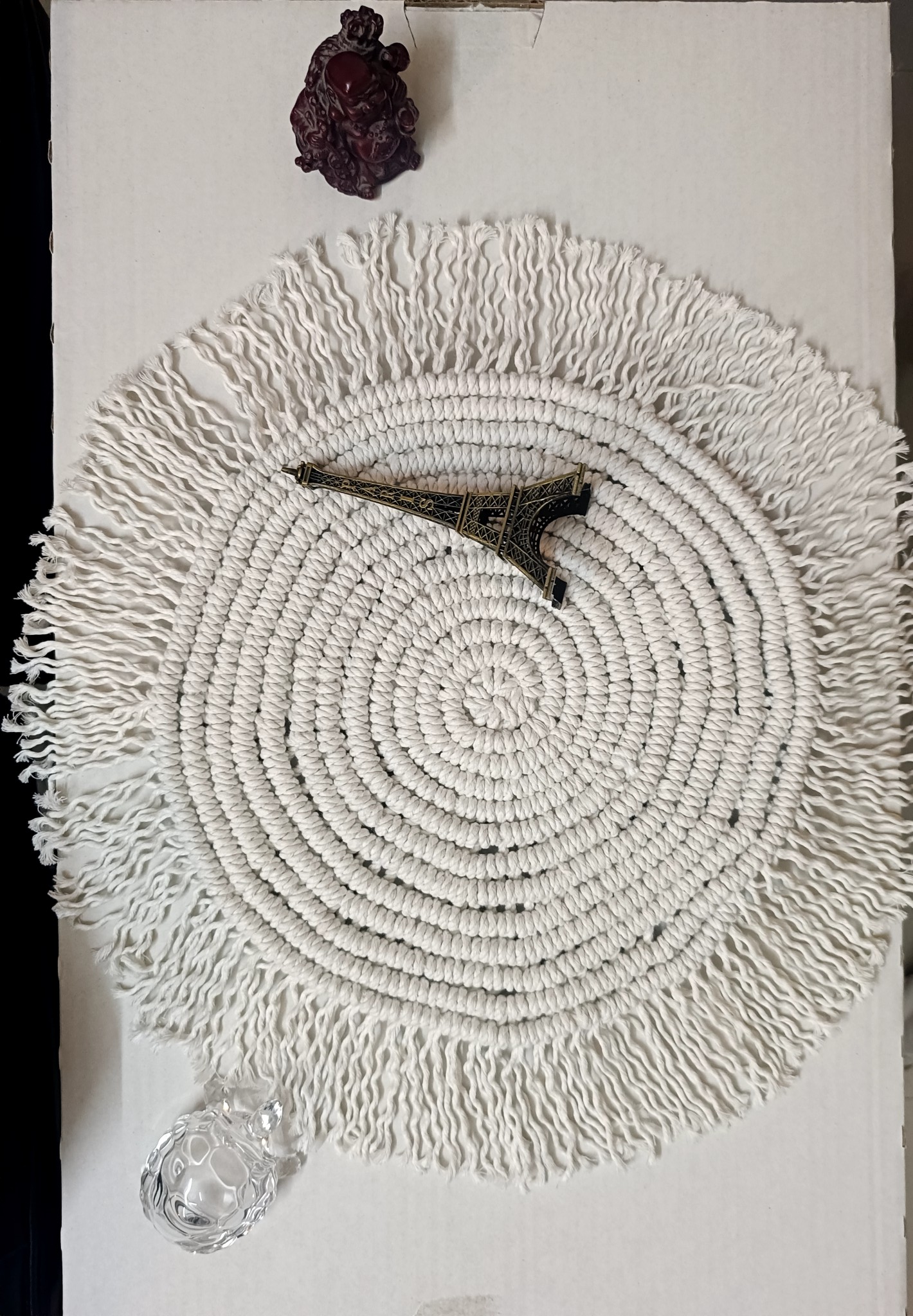 Artisan Macrame Placemat - Boho Chic Dining