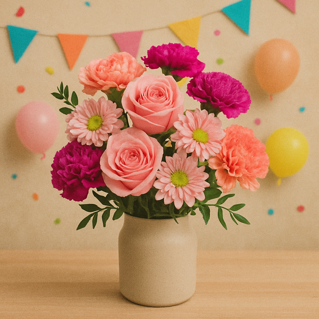 Fioletowa Urodzinowa Magia